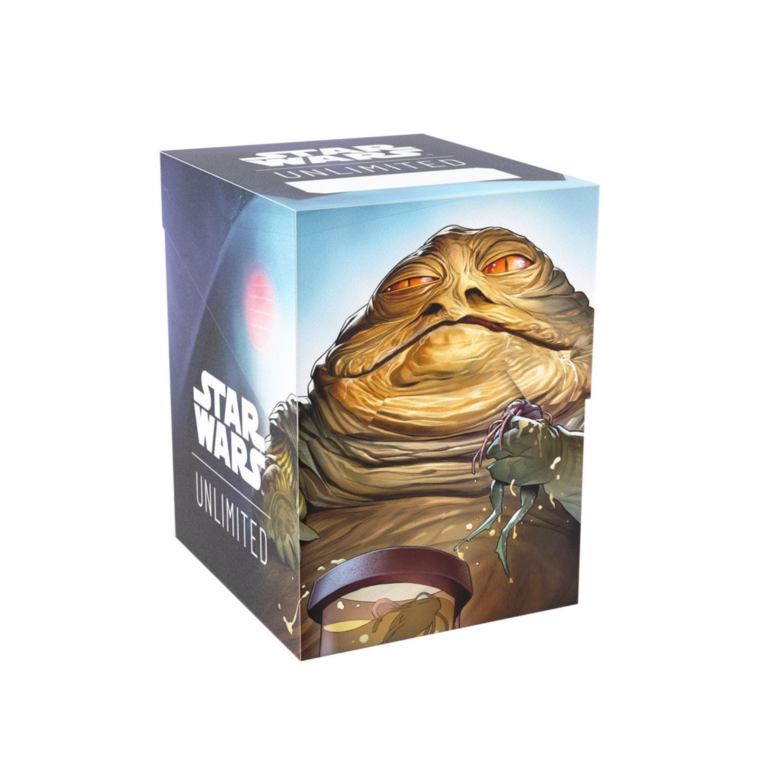 Gamegenic Deck Box: Star Wars: Unlimited - A Lawless Time: Soft Crate: Leia Organa & Jabba the Hutt